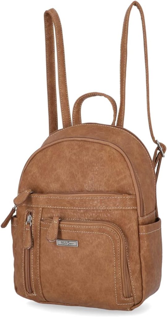 MultiSac women's Adele Backpack, Camel (Austin), One Size US