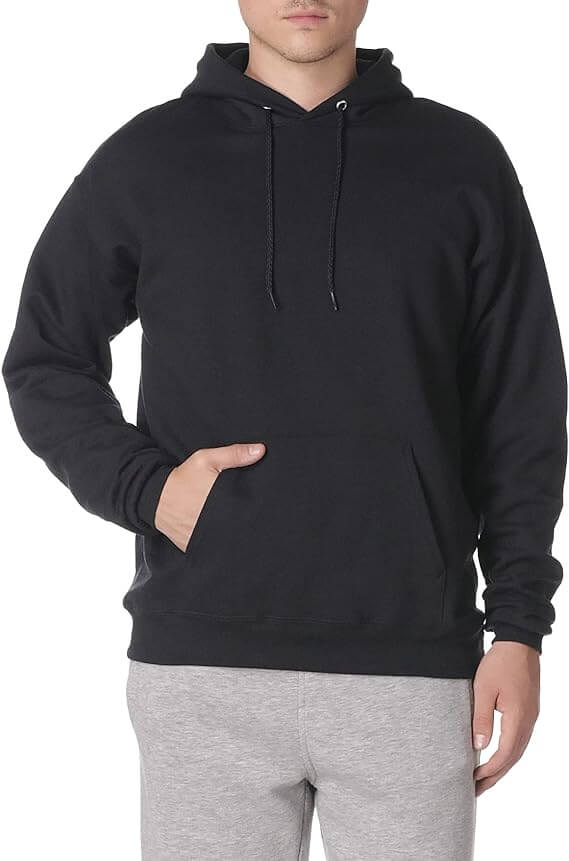 Hanes Men's Ultimate Sweatshirt, Heavyweight Fleece Hoodie, Cotton Sweatshirt for Men. Best Hooded Sweatshirt
